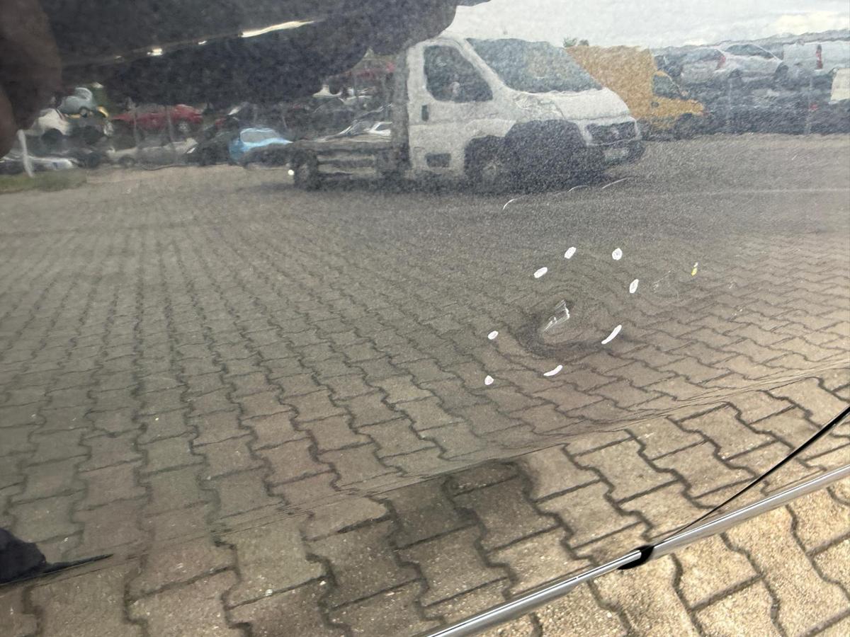 Ford Fiesta JH1 original Tür hinten rechts Royalgraumetallic Rohbau BJ08